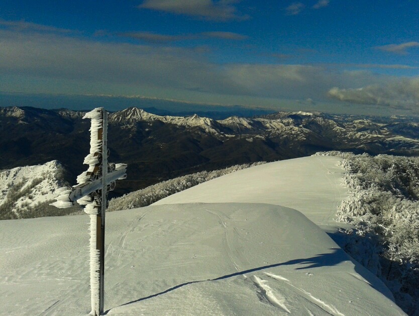 Monte Gottero neve
