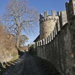 Castelcorniglio mura di cinta