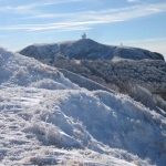 Neve sul Maggiorasca
