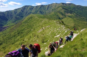 Traversata dall'Appenino verso il mare