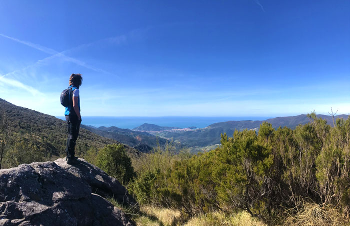 le Baie di Sestri Levante viste dal sentiero