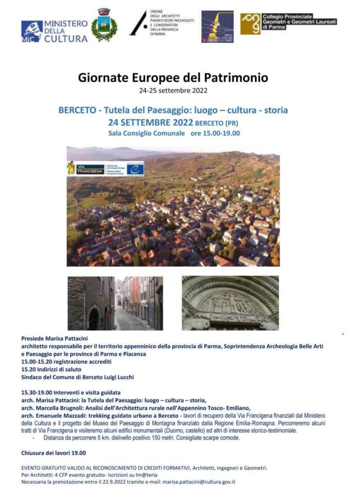 Convegno Giornate Europee del Patrimonio
