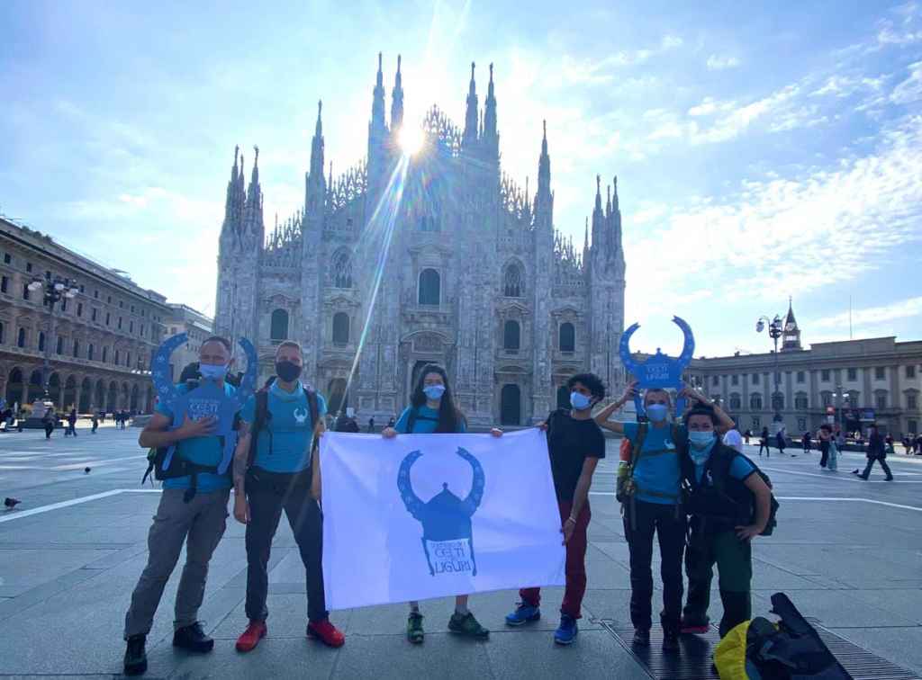 Piazza duomo a Milano