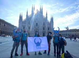 Piazza duomo a Milano