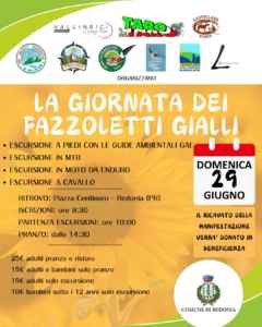 Locandina fazzoletti gialli 2025