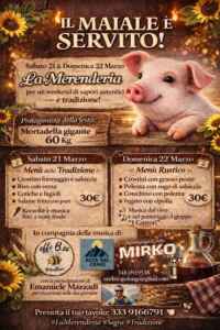 Merenderia programma marzo 2026