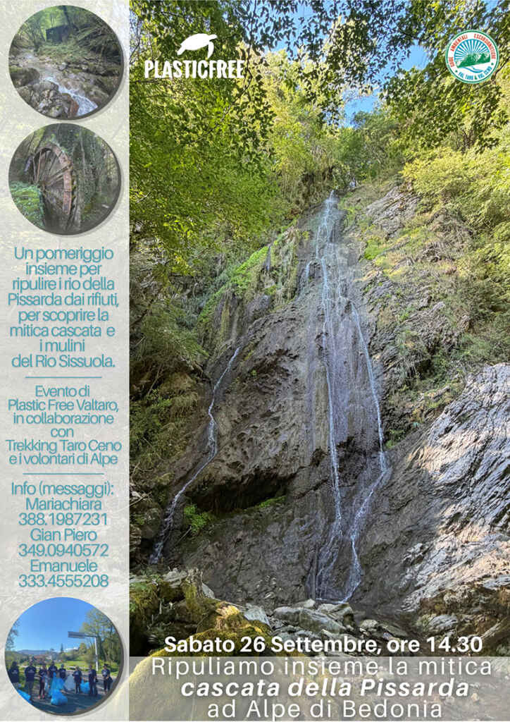 Evento plasticfree ad Alpe di Bedonia