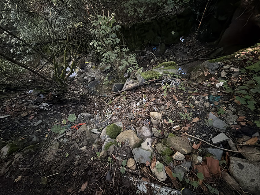 discarica abusiva ad Alpe di Bedonia