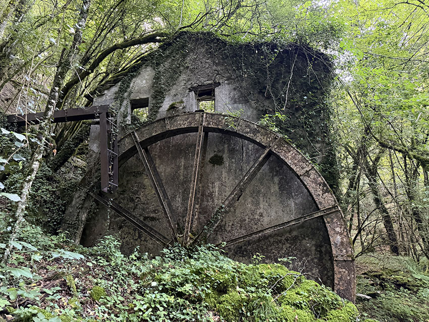 mulino sul torrente Sissuola a Bedonia